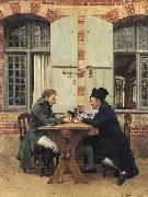 Jean-Louis-Ernest Meissonier, The Card Players,